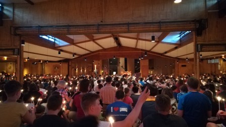 Prière à Taizé